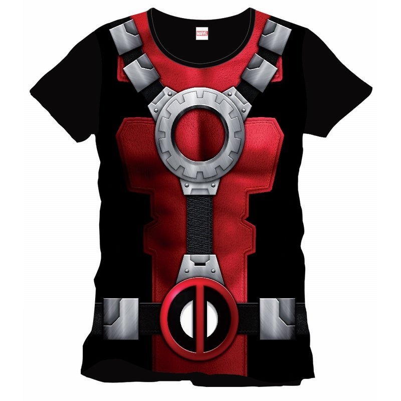 Deadpool Costume T - Shirt - GeekCore