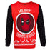 Deadpool Knitted Christmas Jumper / Sweater - GeekCore