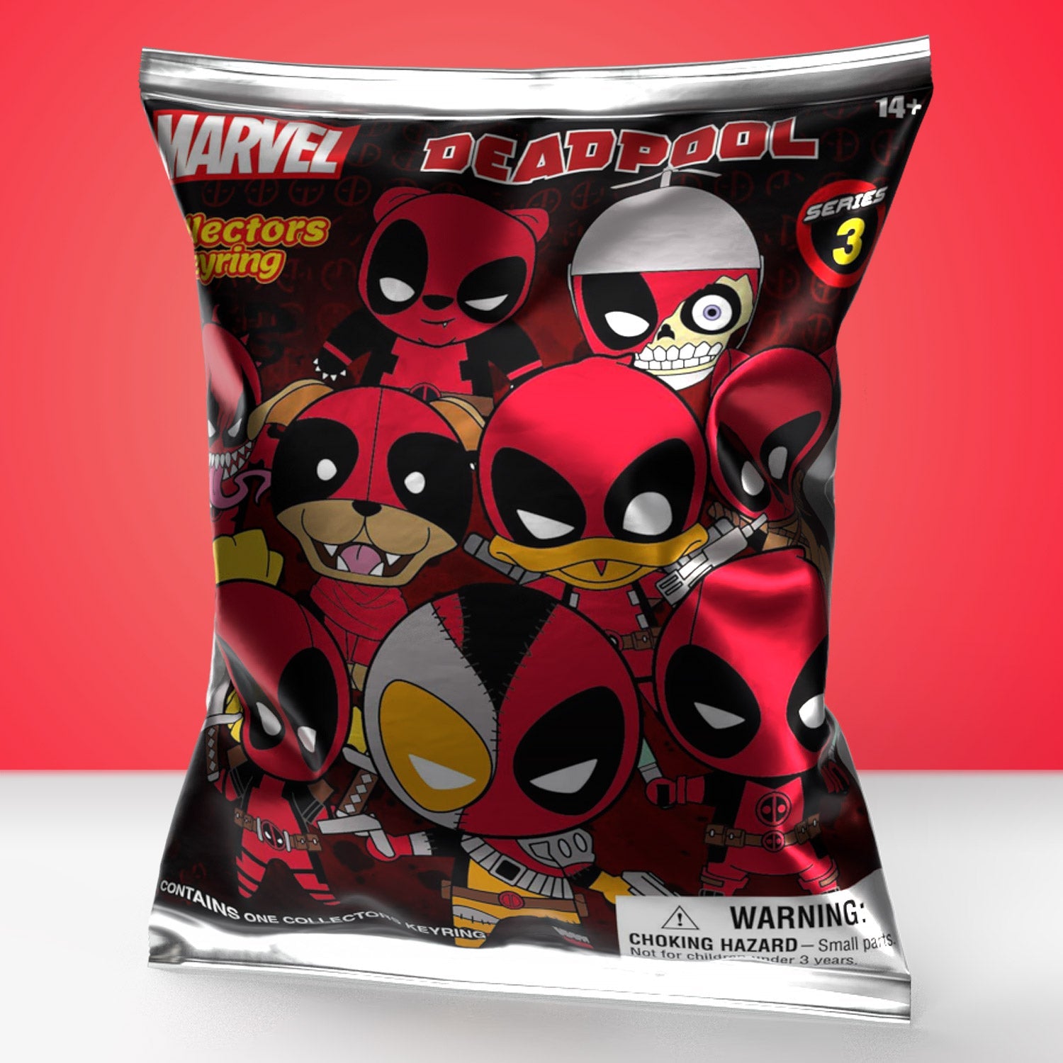 Deadpool Series 3 Blind Bag Mystery Bag Clip - GeekCore