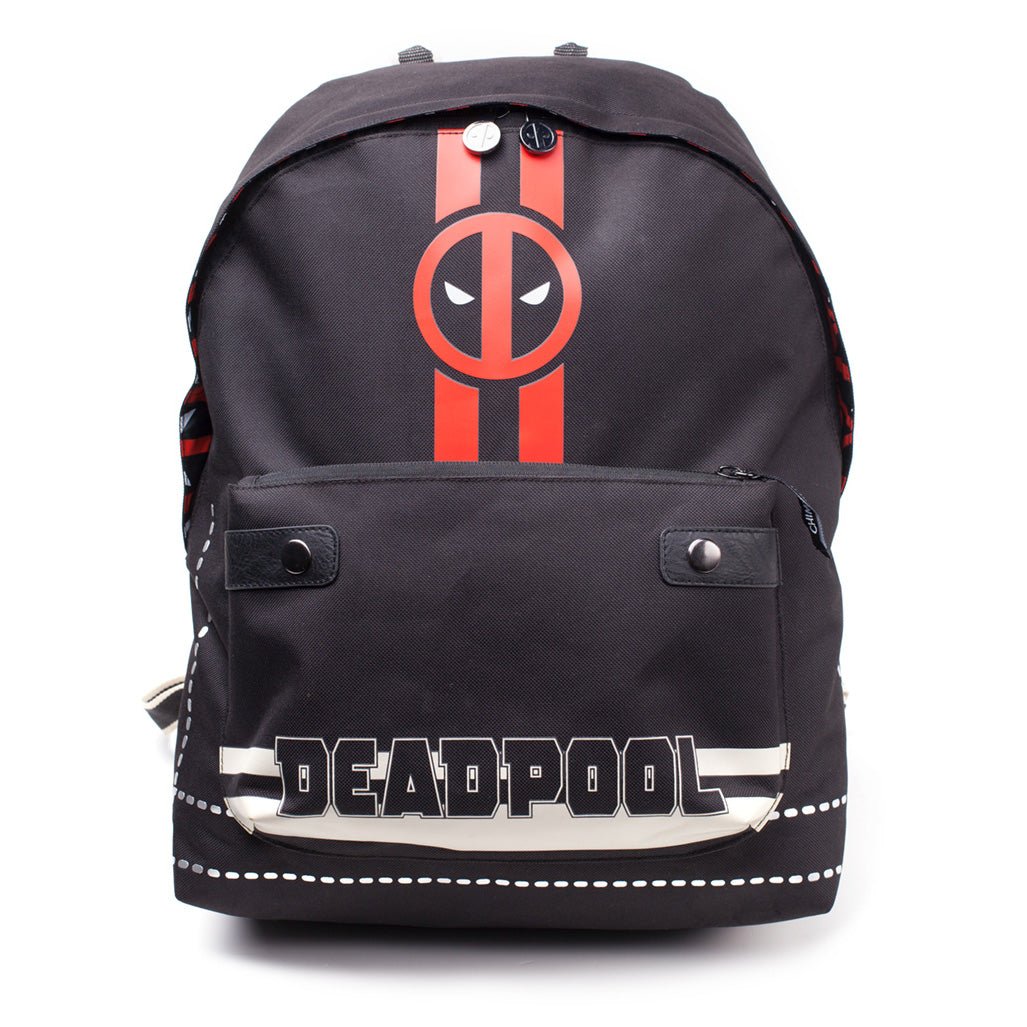 Deadpool Striped Backpack - GeekCore