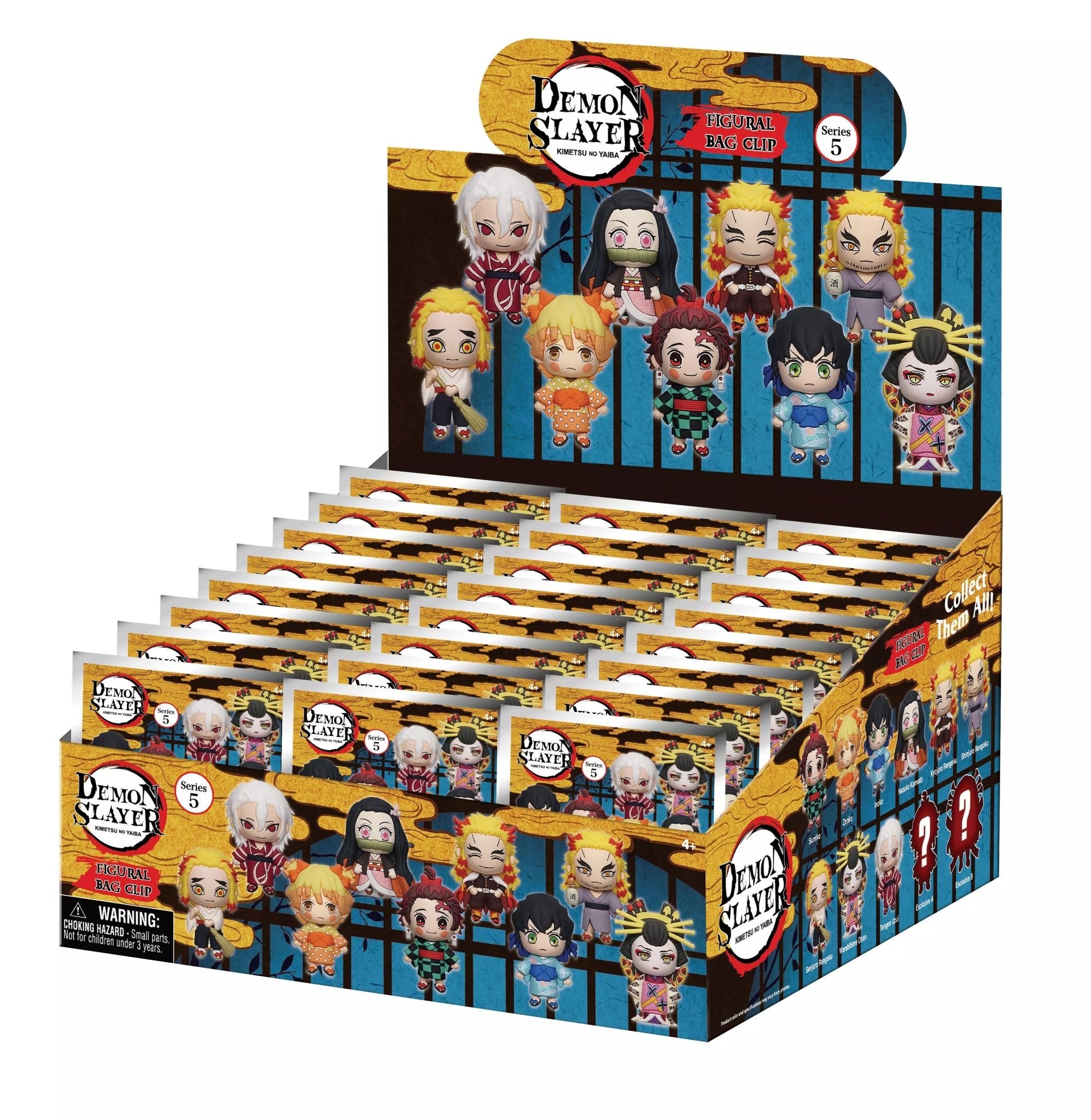 Demon Slayer Series 5 Blind Bag Mystery Bag Clip - GeekCore