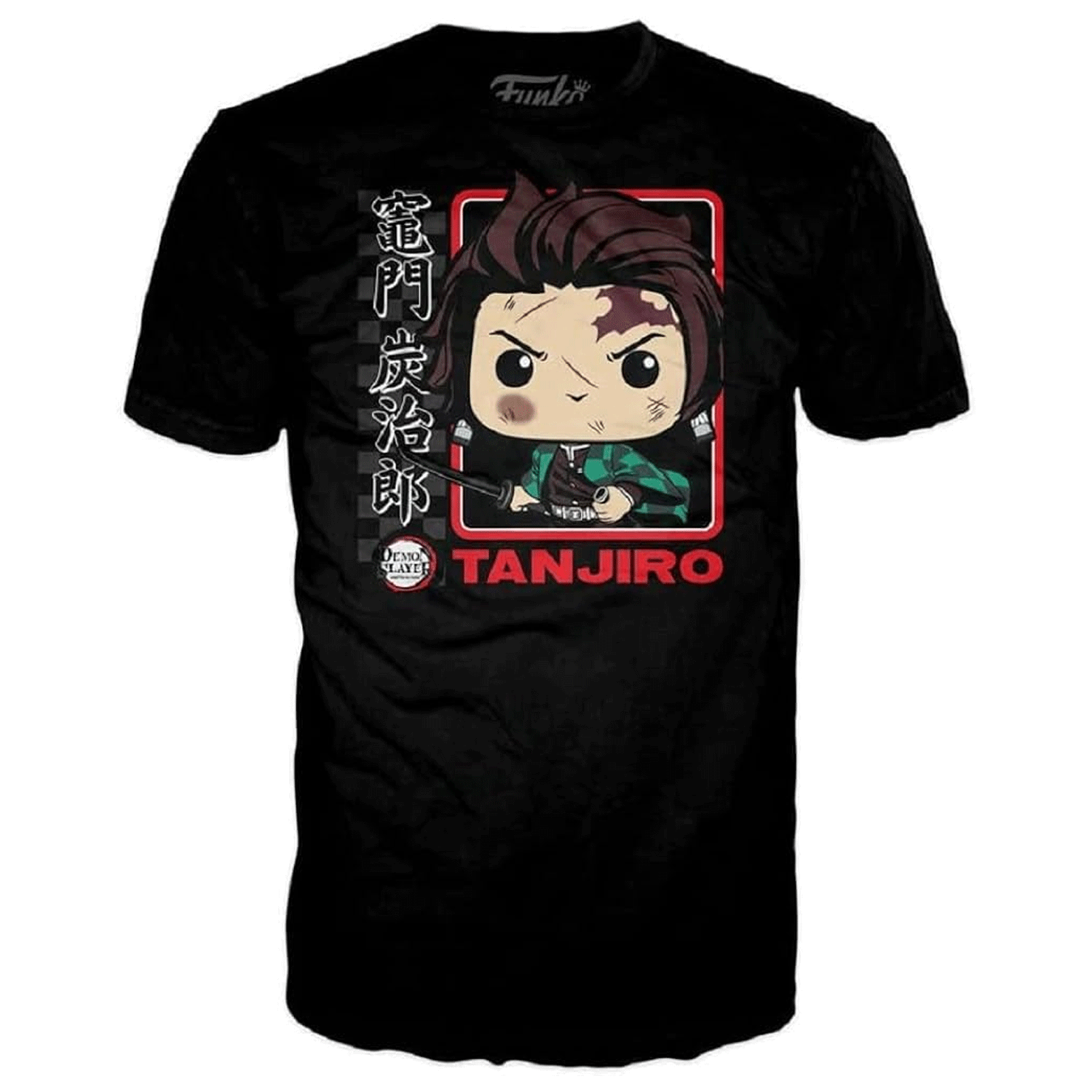 Demon Slayer Tanjiro with Sword Pop! Vinyl and Tee Set - GeekCore