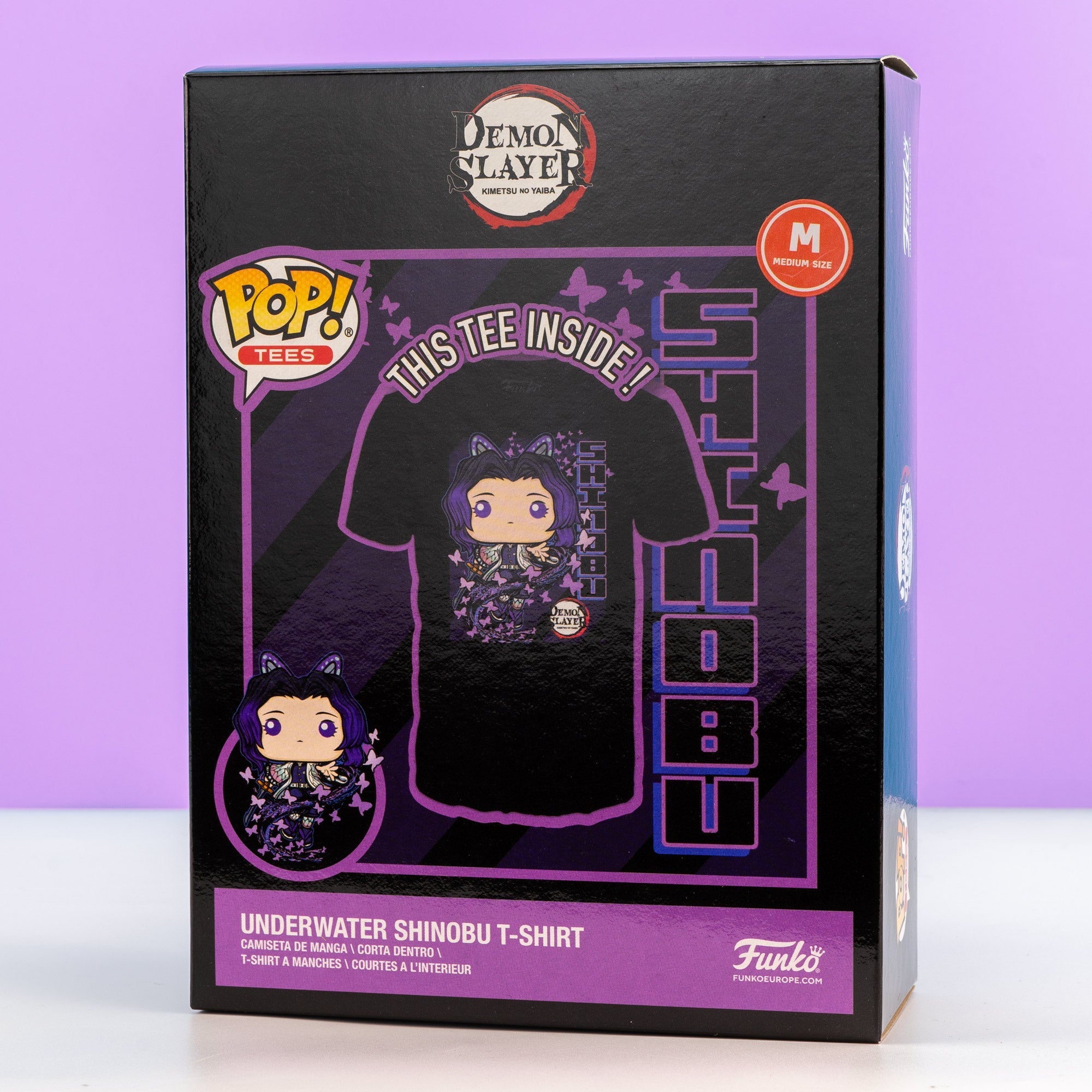 Demon Slayer Underwater Shinobu Funko Boxed Tee - GeekCore