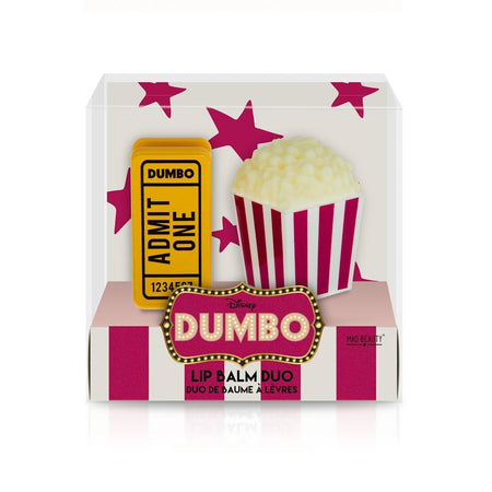 Disney Dumbo Ticket & Popcorn Lip Balm Duo by Mad Beauty - GeekCore