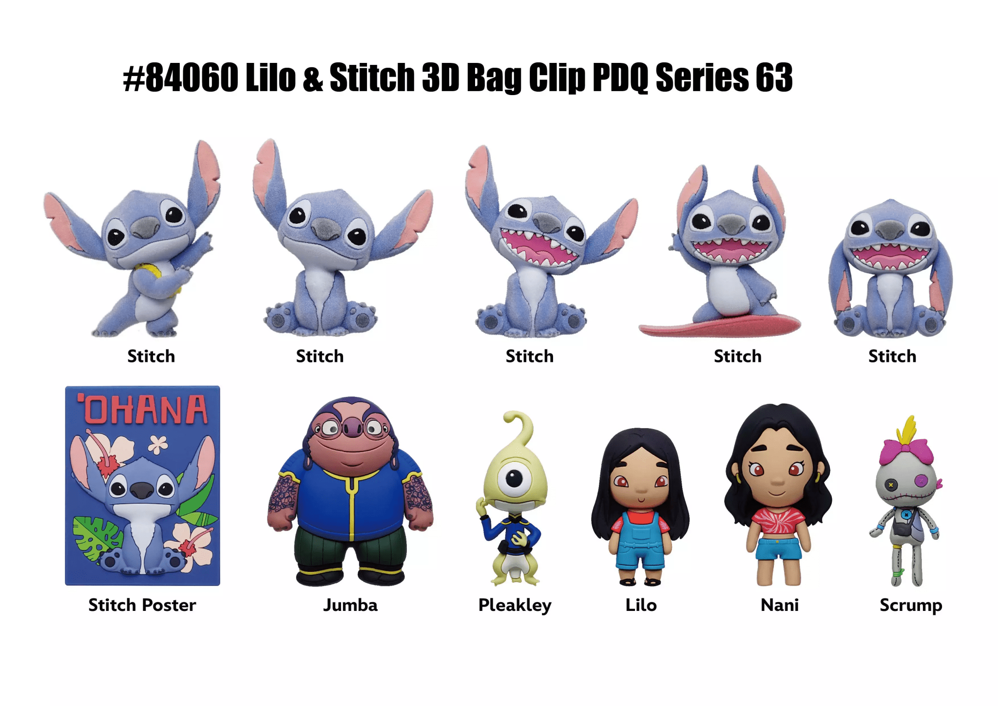Disney Lilo & Stitch Movie Blind Bag Mystery Bag Clip - GeekCore