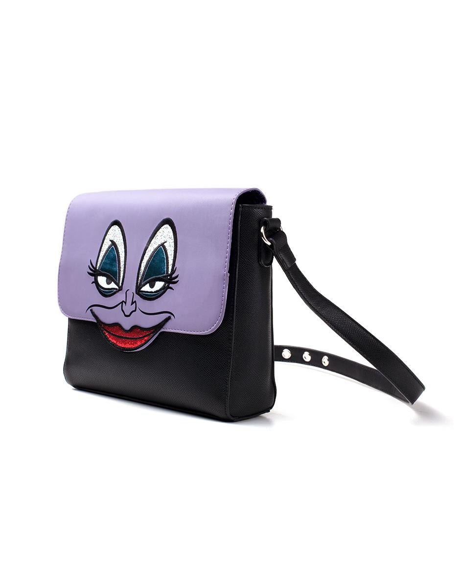 Disney Little Mermaid Ursula Saffiano Shoulder Bag - GeekCore