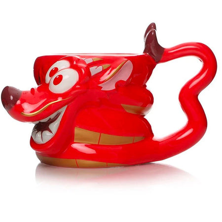 Disney Mulan Mushu 3D Character Mug - GeekCore