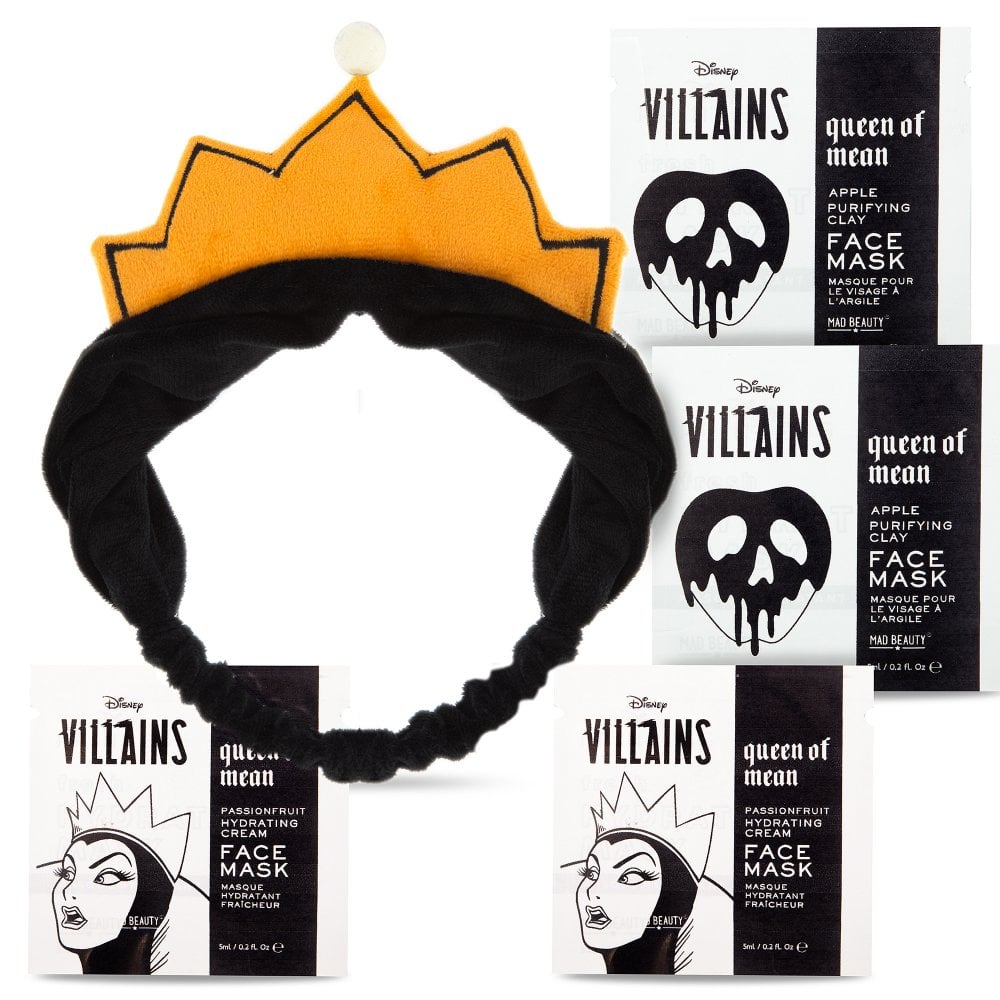 Disney POP Villains Makeup Headband and Facemask Set by Mad Beauty - GeekCore