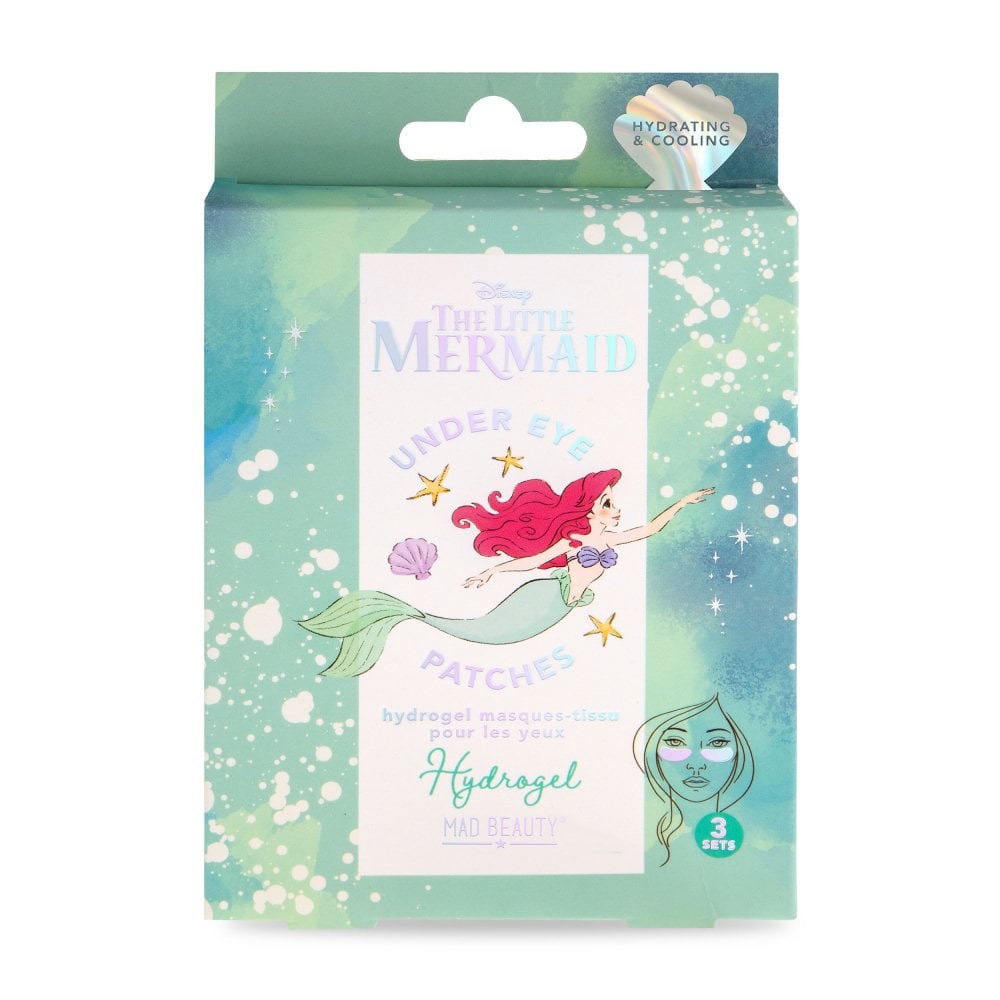 Disney The Little Mermaid Hydrogel Under Eye Masks by Mad Beauty - GeekCore
