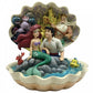 Disney Traditions by Jim Shore - The Little Mermaid Seashell Scenario Figurine - GeekCore