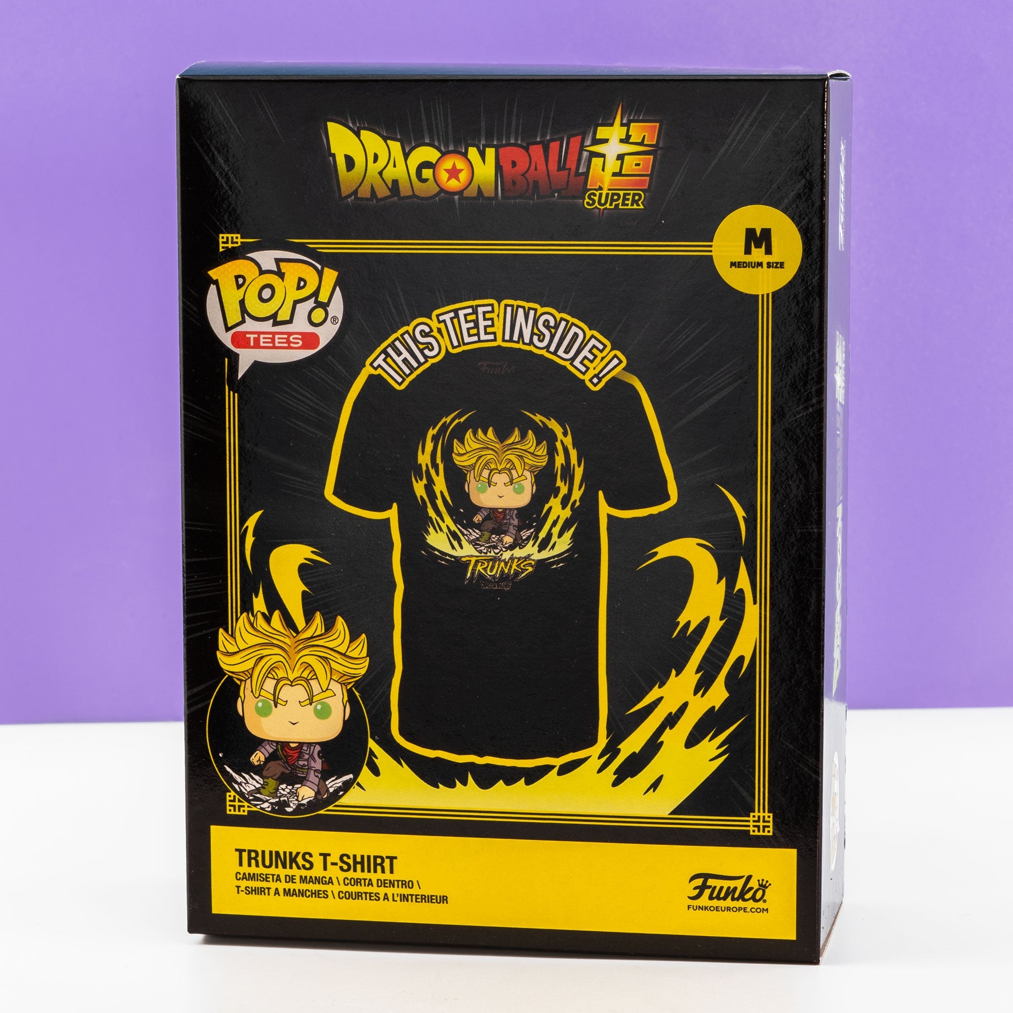 Dragon Ball Super - Trunks Funko Boxed Tee - GeekCore