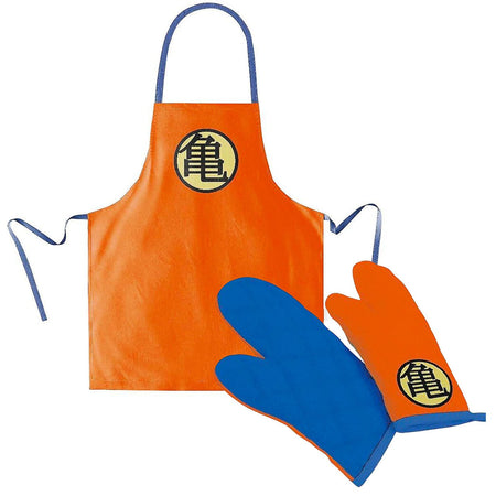 Dragon Ball Z Apron and Oven Mitt Set - GeekCore