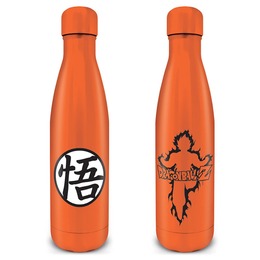 Dragon Ball Z Goku Kanji Metal Drinks Bottle - GeekCore