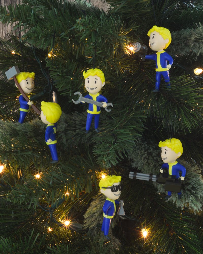 Fallout 76 Christmas Tree Ornaments (set of 6) - GeekCore