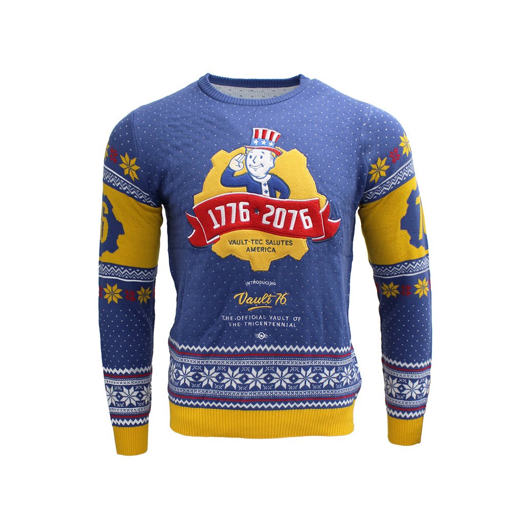 Fallout 76 Knitted Christmas Jumper / Sweater - GeekCore