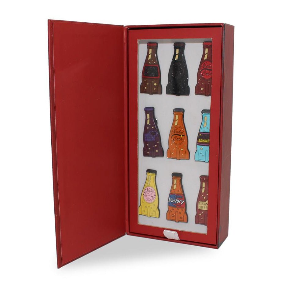 Fallout 76 Nuka Cola Pin Badge Set - GeekCore