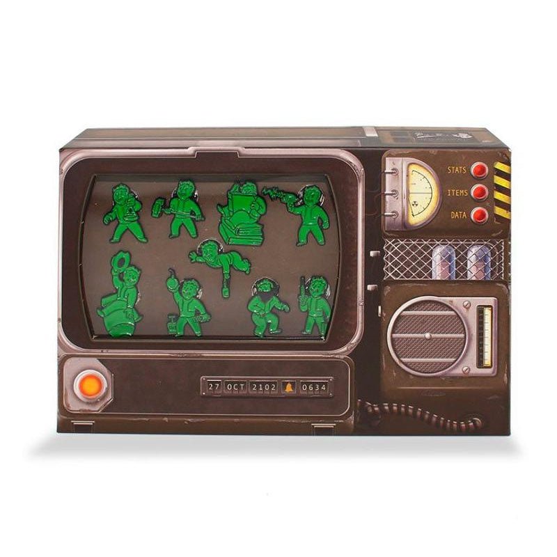 Fallout 76 Pip - Boy Pin Badge Set - GeekCore