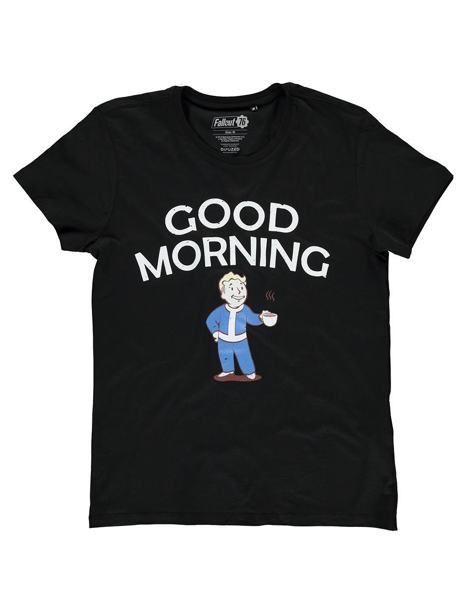 Fallout Good Morning Men's T - shirt - GeekCore