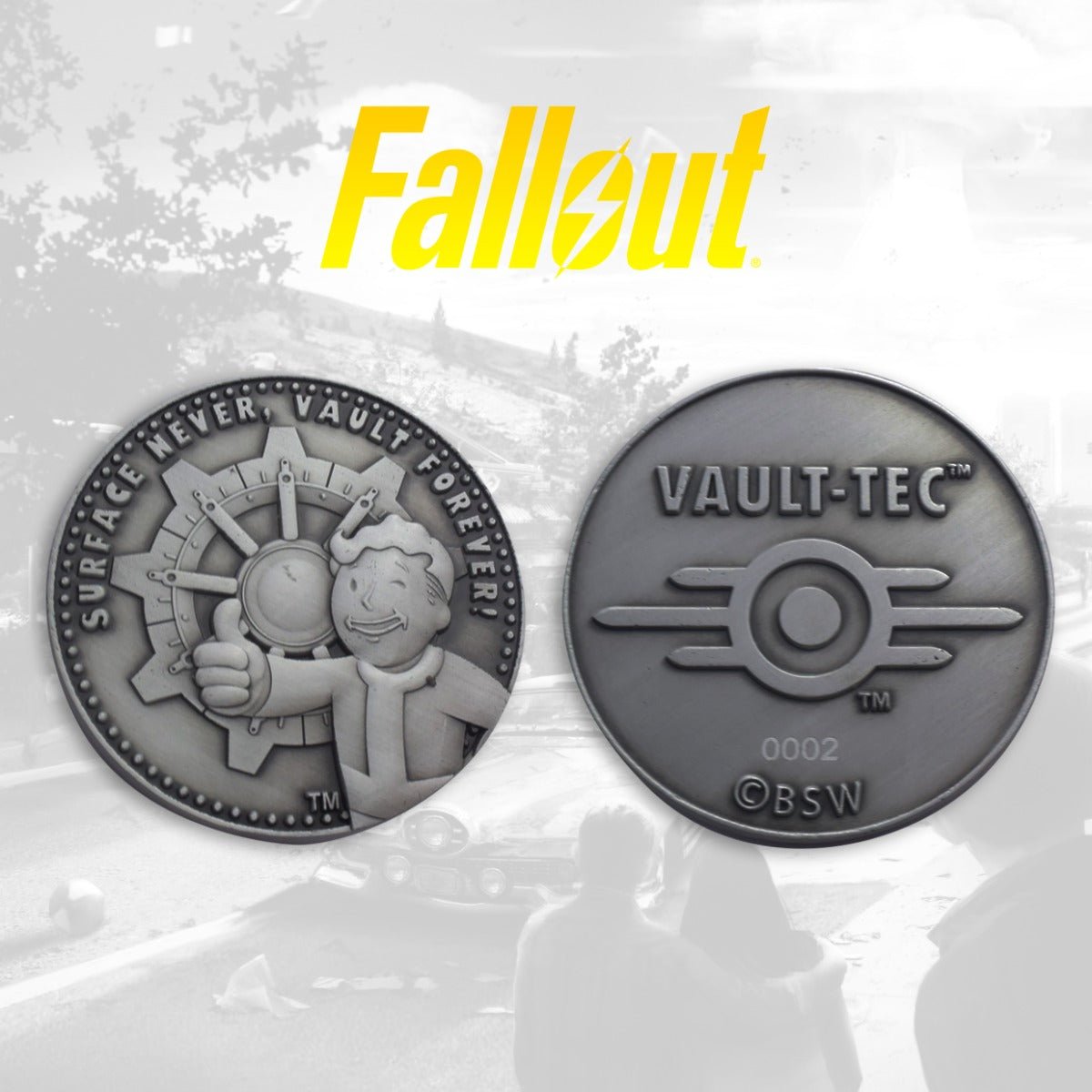 Fallout Limited Edition Collectors Coin - GeekCore