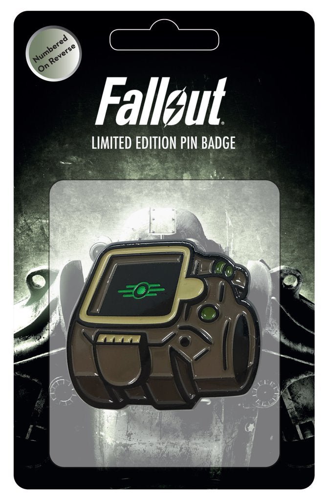 Fallout Limited Edition Pip Boy Collectable Pin - GeekCore