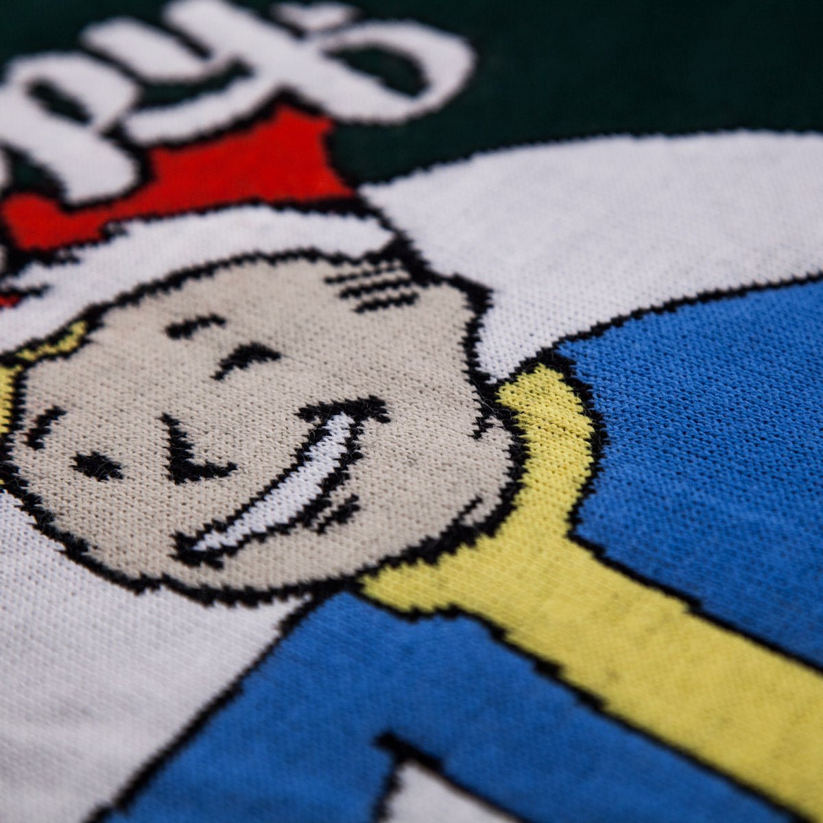 Fallout Vault Boy Knitted Christmas Jumper / Sweater - GeekCore