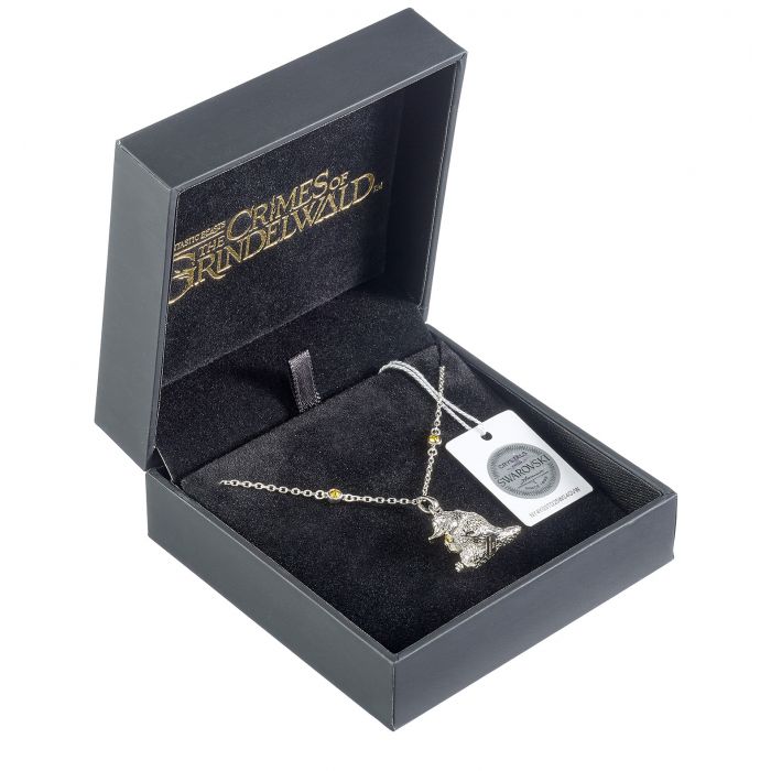 Fantastic Beasts Niffler Necklace with Swarovski Crystals - GeekCore