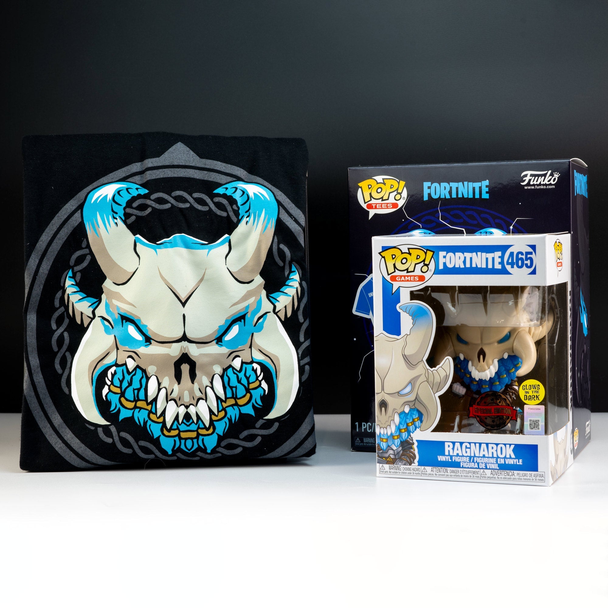 Fortnite Ragnarok Pop! Vinyl and Tee Set - GeekCore