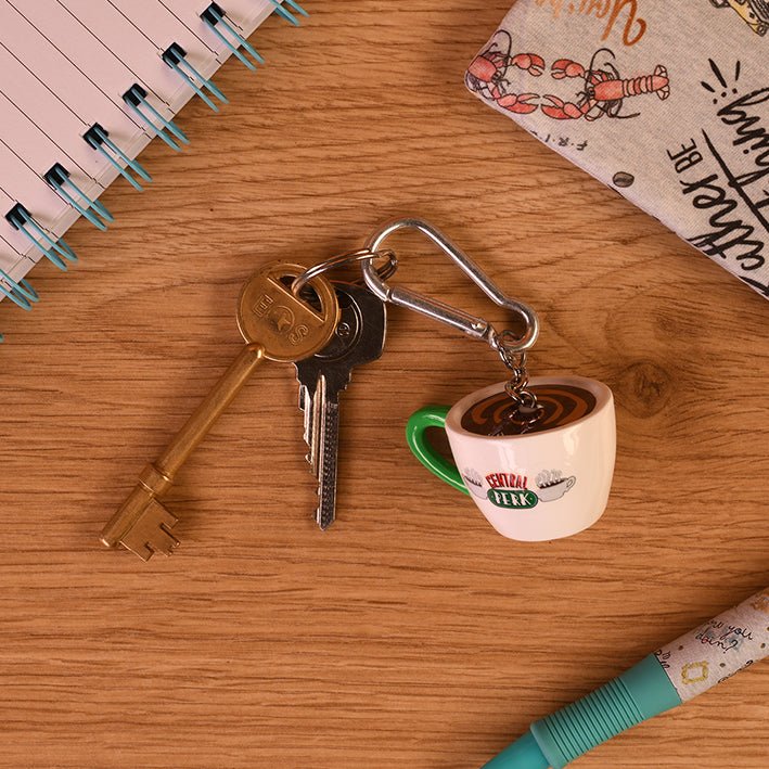 Friends 3D Central Perk Keychain - GeekCore