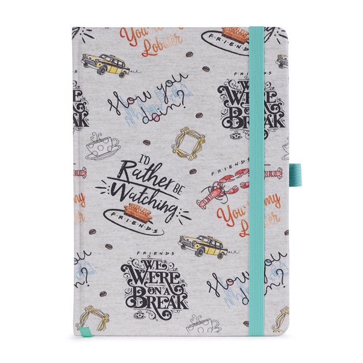 Friends Premium Marl A5 Notebook - GeekCore