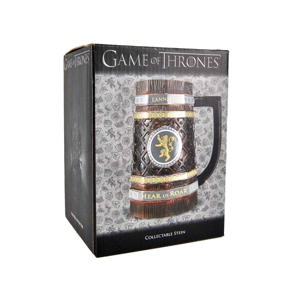 Game of Thrones Embossed House Lannister Stein Mug - GeekCore