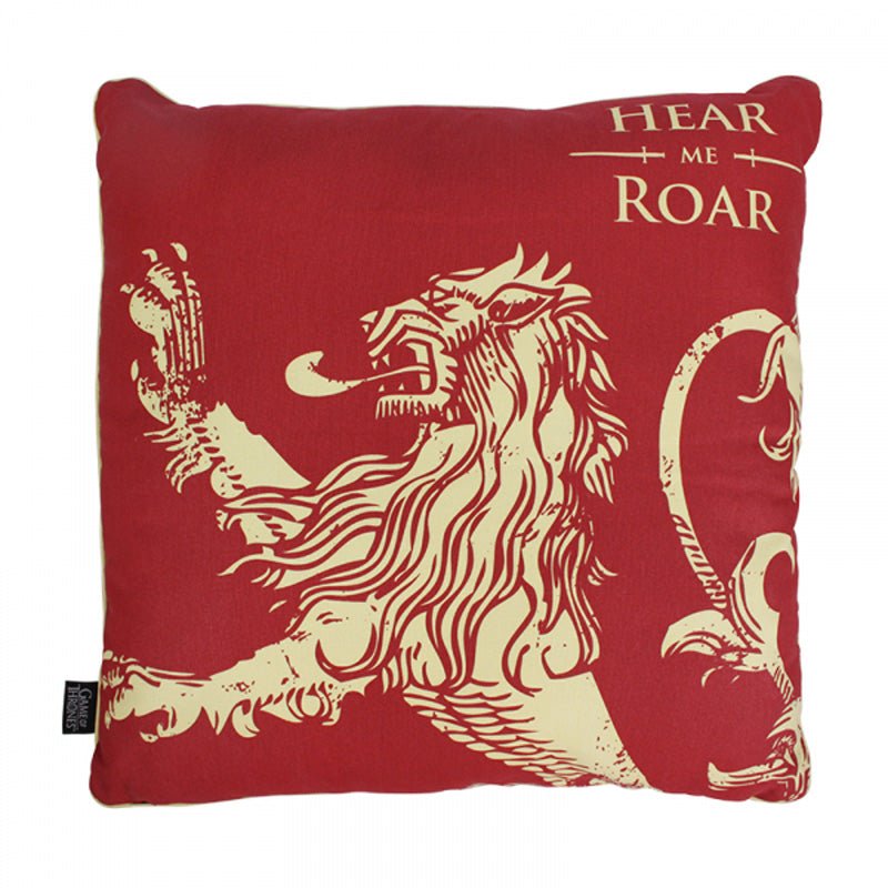 Game of Thrones Filled Cushion - Lannister - GeekCore