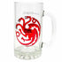 Game of Thrones House Targaryen Large Glass Tankard - GeekCore
