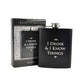 Game of Thrones "I Drink and I Know Things" Hip Flask - GeekCore