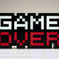 Game Over 8 - bit Light - GeekCore