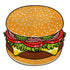 Giant Burger Beach Blanket - GeekCore