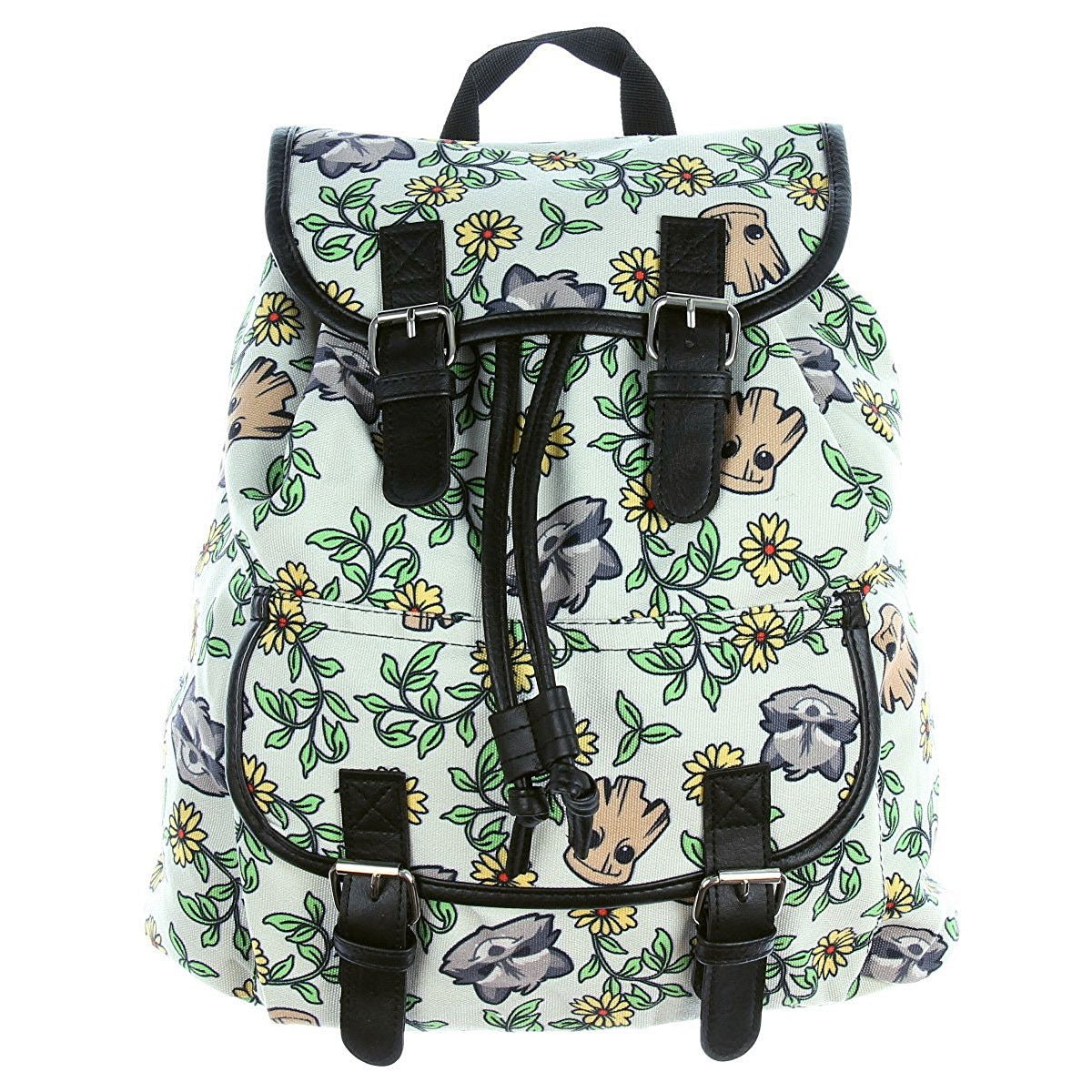 Guardians of the Galaxy Groot and Rocket Sunflower Knapsack - GeekCore