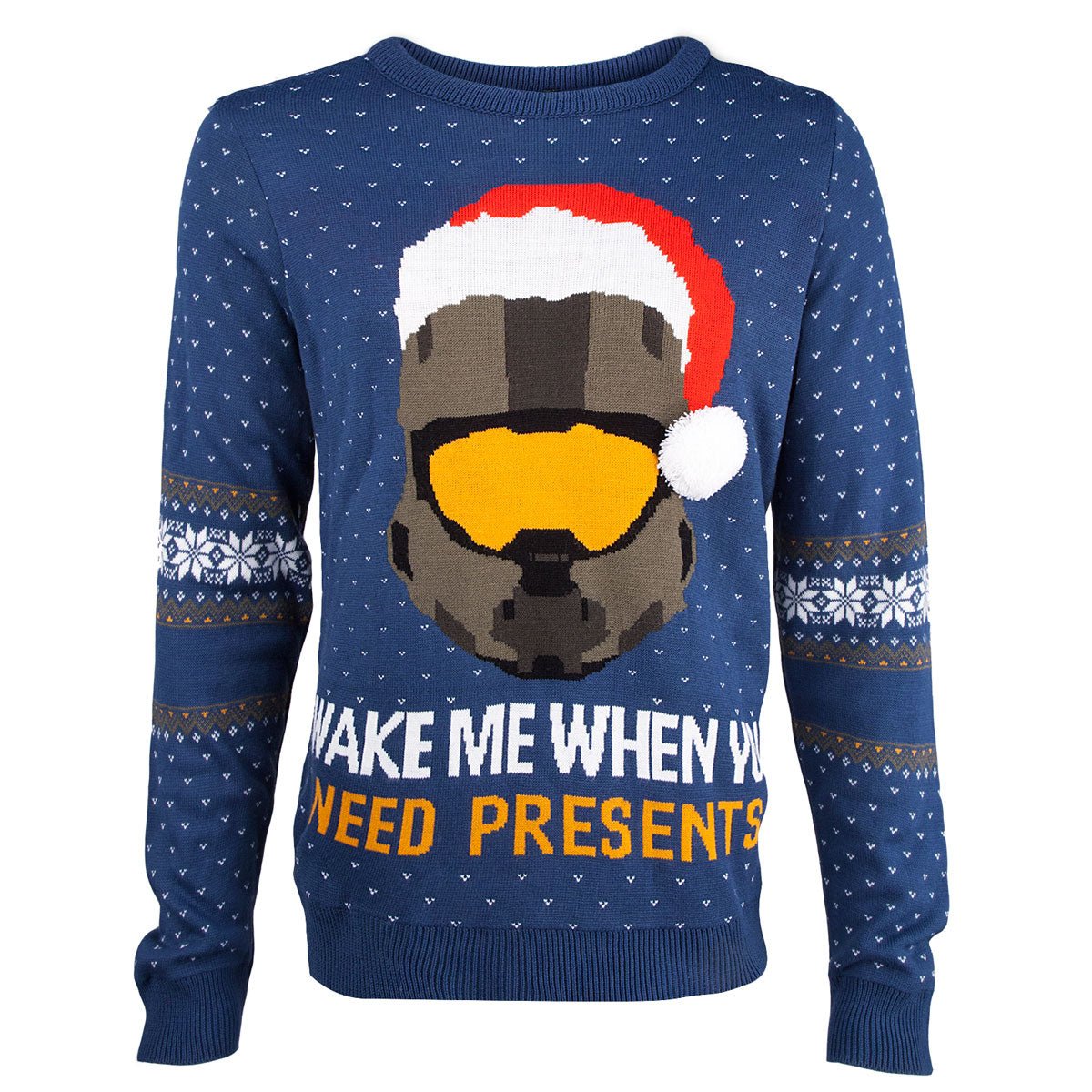 Halo Master Chief Knitted Christmas Jumper - GeekCore