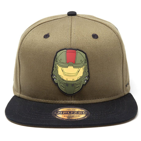 Halo Master Chief Snapback Cap - GeekCore