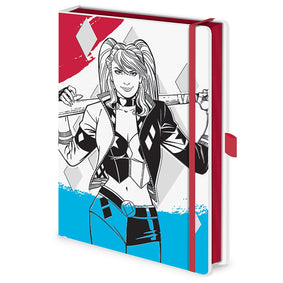 Harley Quinn A5 Premium Notebook - GeekCore