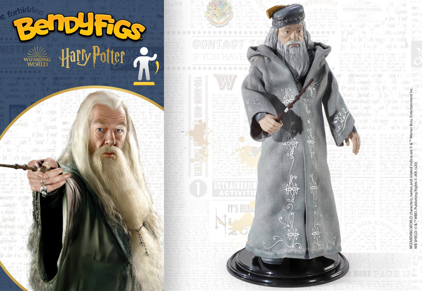 Harry Potter Albus Dumbledore Bendyfig - GeekCore
