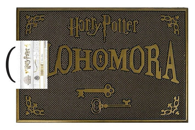 Harry Potter Alohomora Rubber Doormat - GeekCore