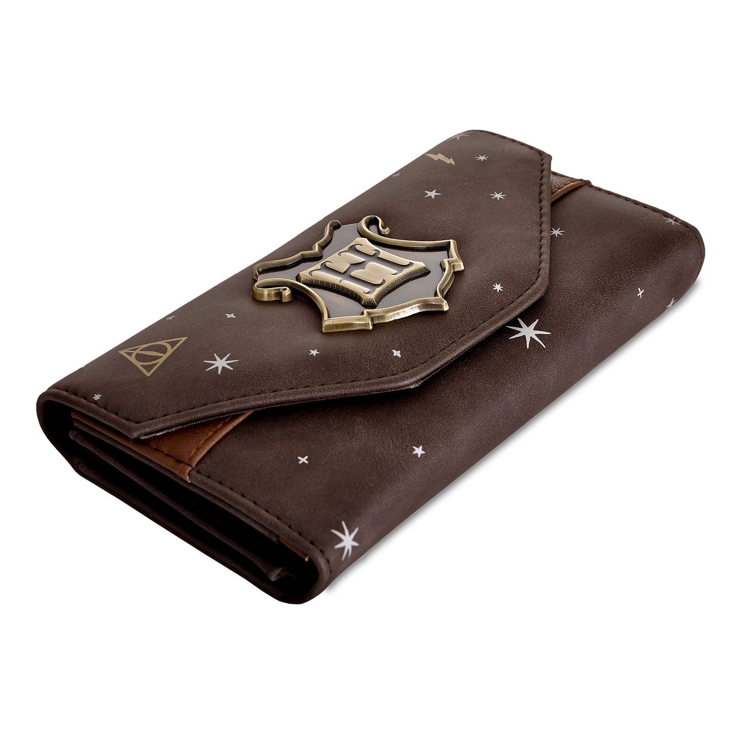 Harry Potter Celestial Metal Crest Wallet - GeekCore