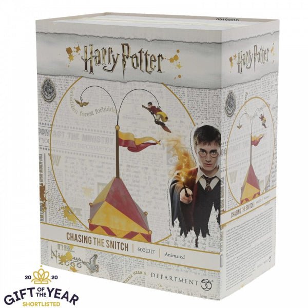 Harry Potter Chasing The Snitch Animated Figurine - GeekCore