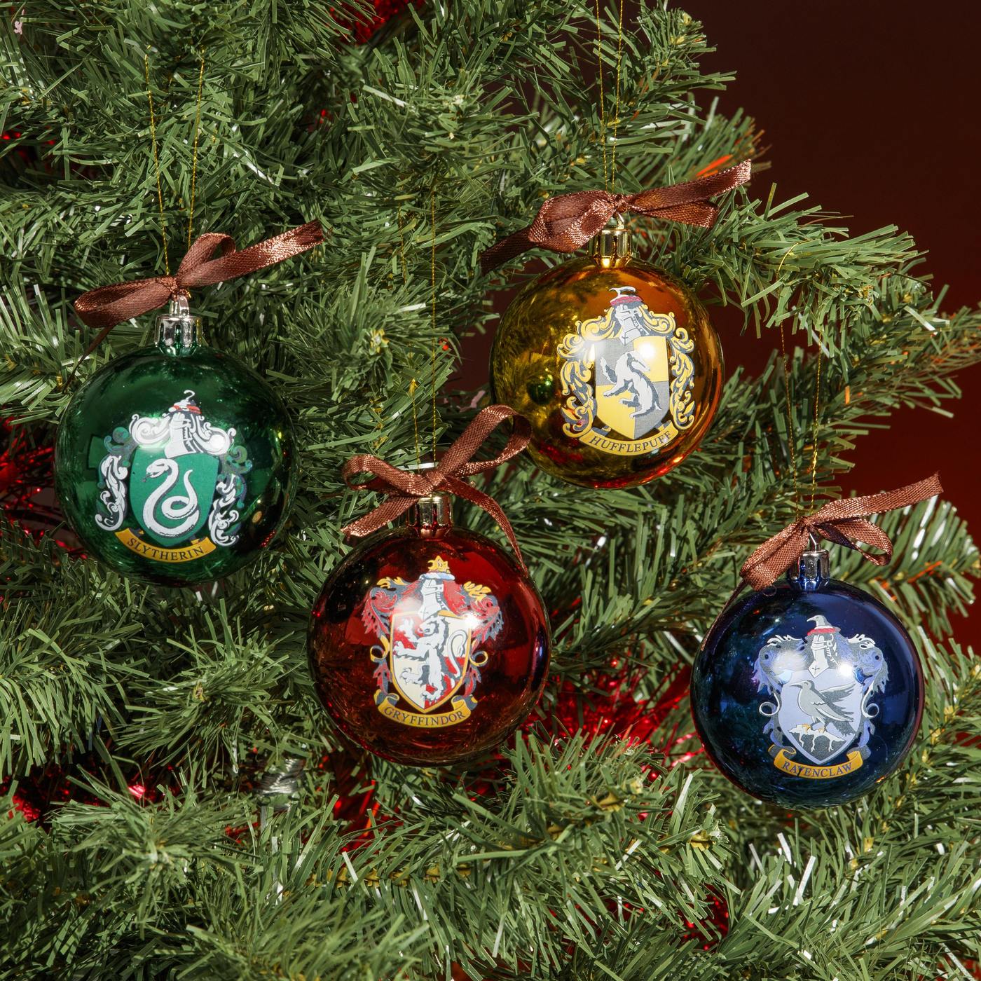Harry Potter Christmas Tree Bauble Set - GeekCore