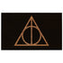 Harry Potter Deathly Hallows Coir Doormat - GeekCore