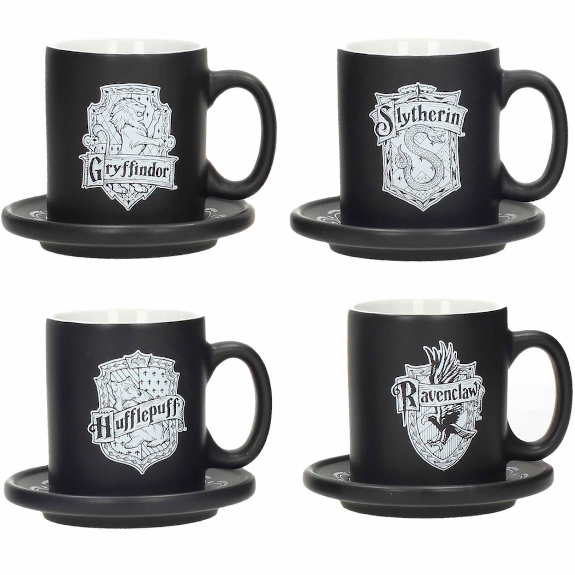 Harry Potter Deluxe Hogwarts Houses Espresso Set - GeekCore