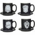 Harry Potter Deluxe Hogwarts Houses Espresso Set - GeekCore