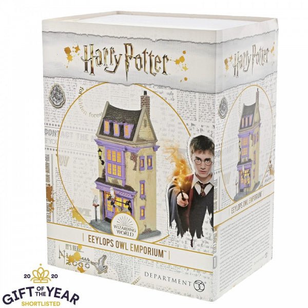 Harry Potter Eeylops Owl Emporium Illuminating Statue - GeekCore