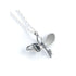 Harry Potter Flying Key with a Broken Wing Sterling Silver Necklace - GeekCore