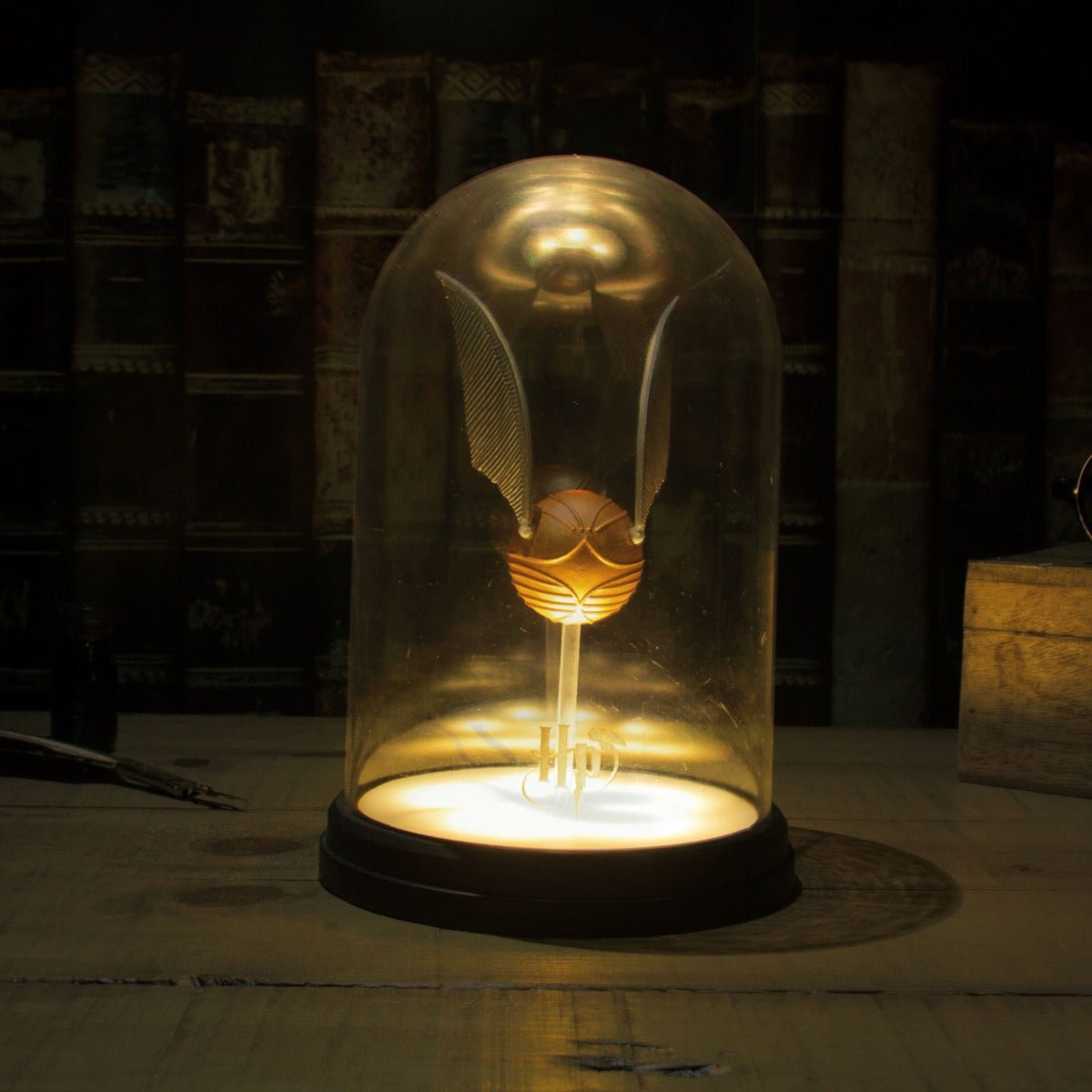 Harry Potter Golden Snitch Bell Jar Light - GeekCore